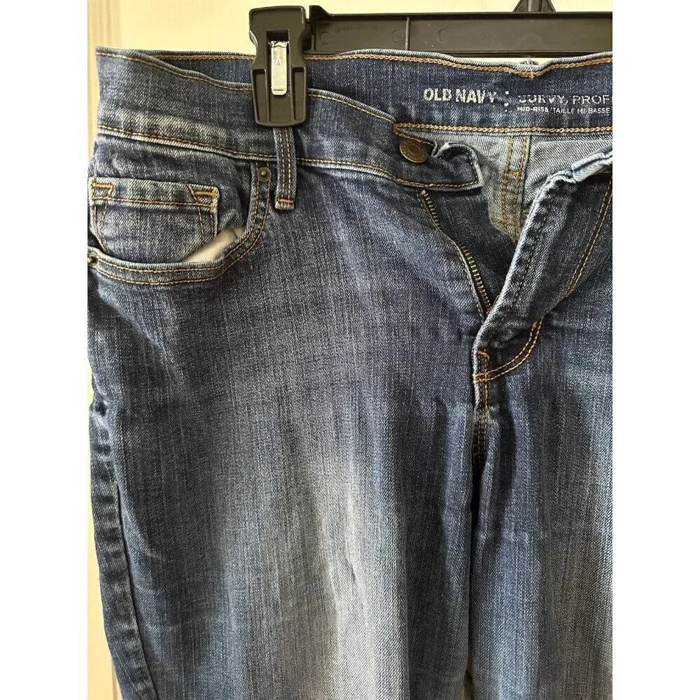 Old Navy Curvy Profile women’s size 10 jeans